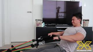 Banded Seated Wide Grip Row [Home Edition]