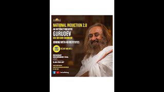 Celebrity Induction Program for Freshers (Batch 2021)  with Gurudev Sri Sri Ravi Shankar Ji Profile