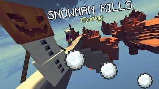 SNOWMAN KIT KILLS | A Hypixel Skywars Montage