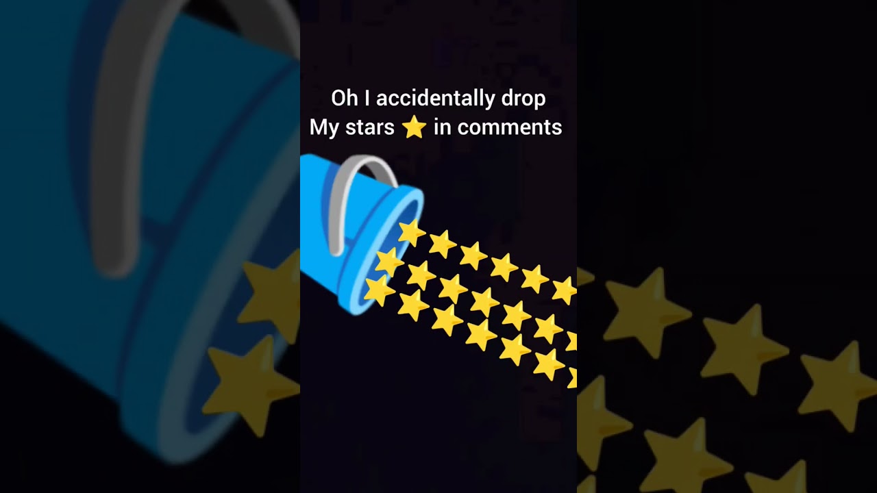 oh I accidentally drop my stars in comments🪣⭐⭐⭐⭐⭐⭐