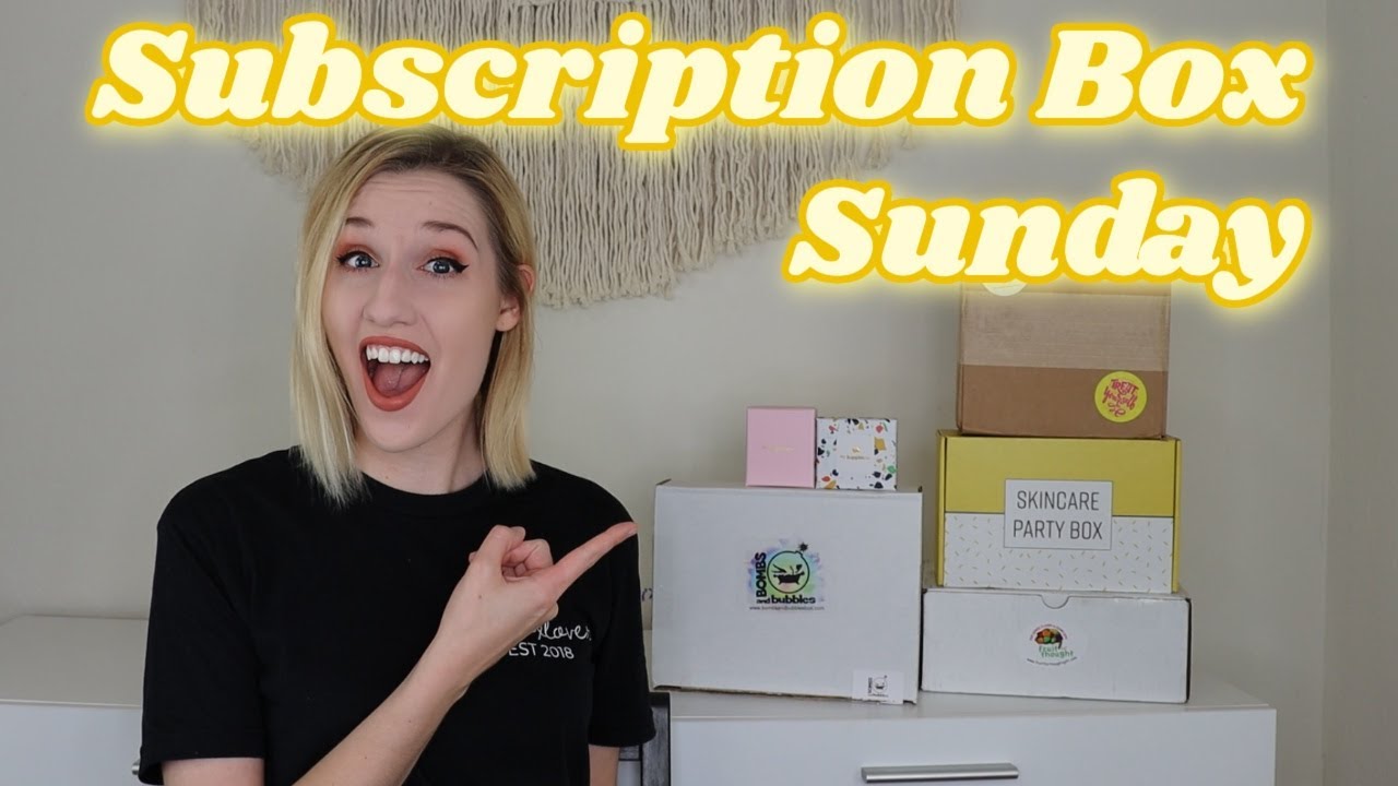 BATH PRODUCTS GALORE | Subscription Box Sunday | Vol. 4 June 2022