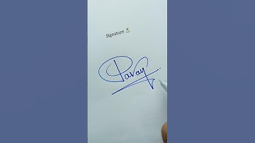 Pavan signature style 😍😂✍️ #signature #shorts