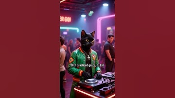 THIS CAT IS THE REAL DJ 😺🎧#ai#animation#viralvideo#viralshorts#shorts#story#viral#animals#trending