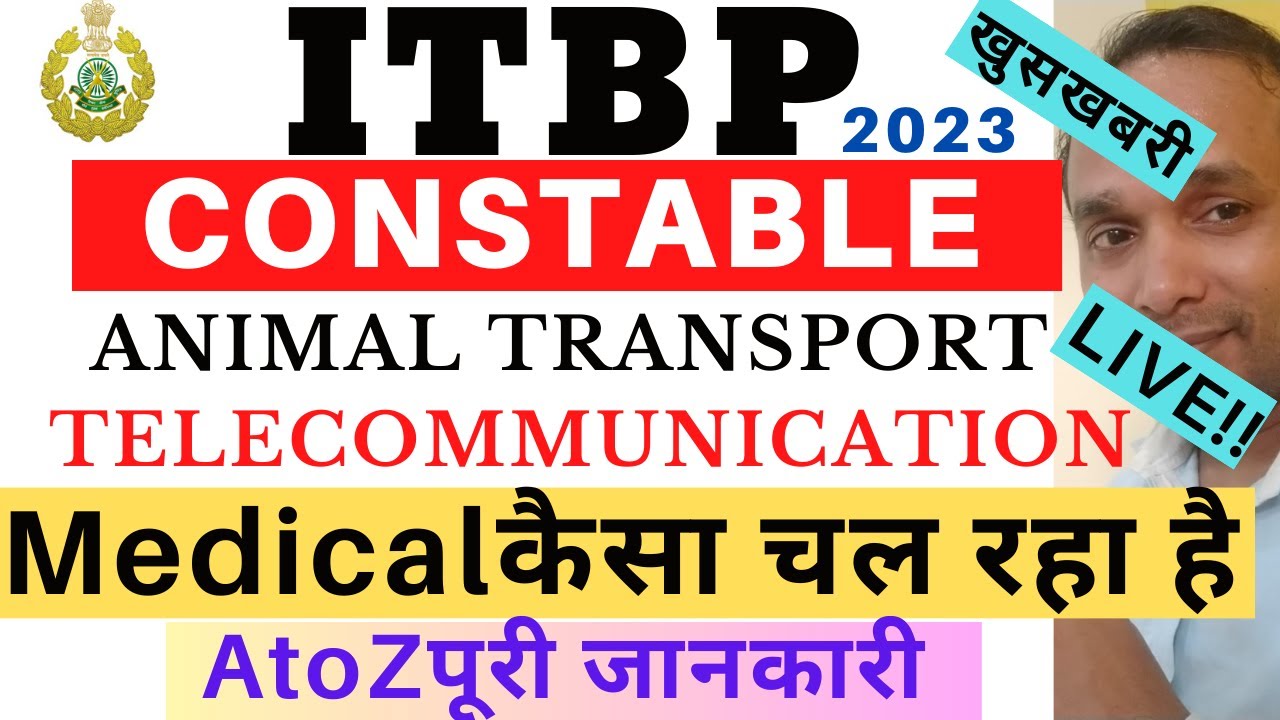 ITBP Animal Transport Medical 2023 ITBP Constable Telecommunication itbp-animal-transport-medical-2023-itbp-constable-telecommunication