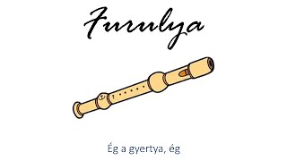 Hangszer ovi - Ég a gyertya, ég (furulya) / Hungarian children song (cat, cow, dog, animal)