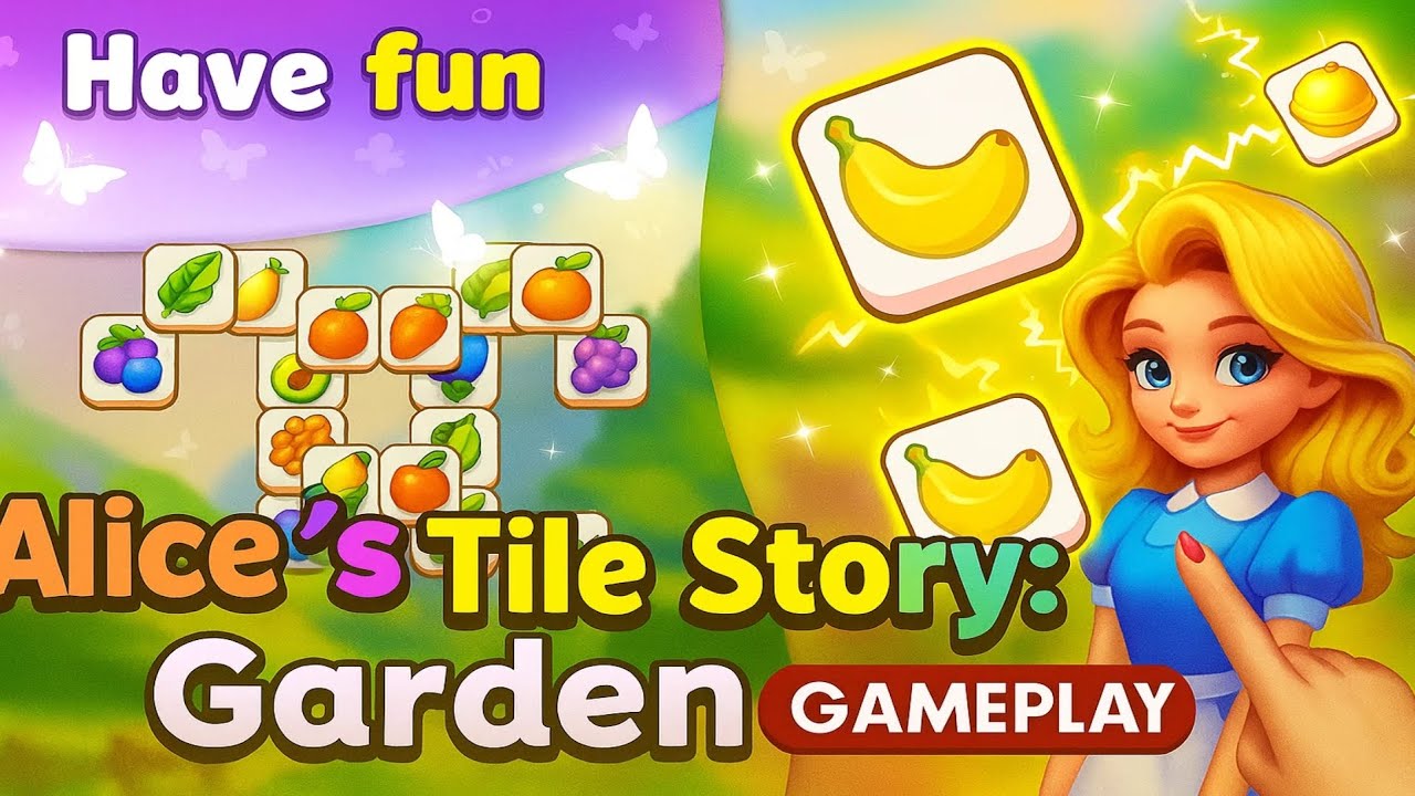 Alice’s Tile Story: Garden 🌸 | Relaxing Tile Matching Puzzle Gameplay ...