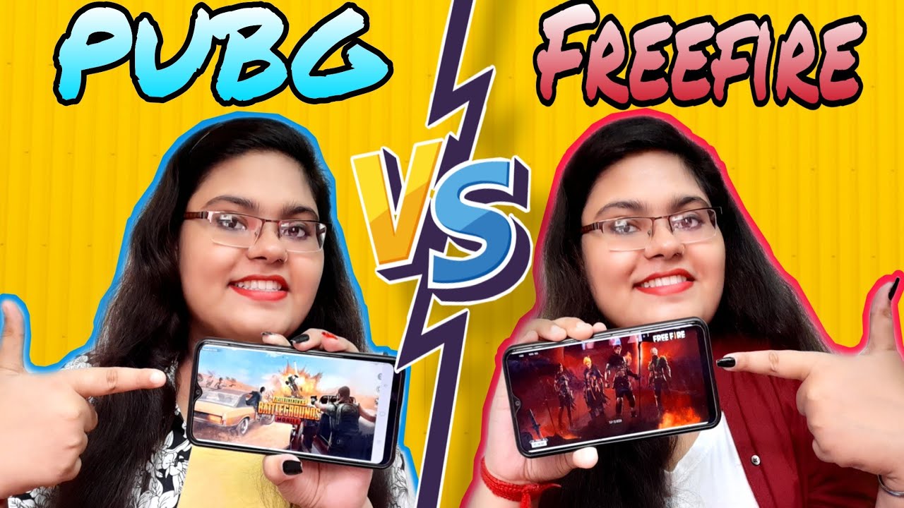 Pubg vs Free fire || Funny Video || The Bong Konya ...