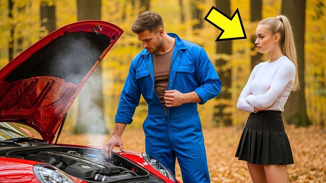 BIEDNY OJCIEC MECHANIK POMÓGŁ KOBIECIE MILIONERCE... NIE WIEDZĄC, ŻE BYŁA MIŁOŚCIĄ, KTÓRĄ STRACIŁ