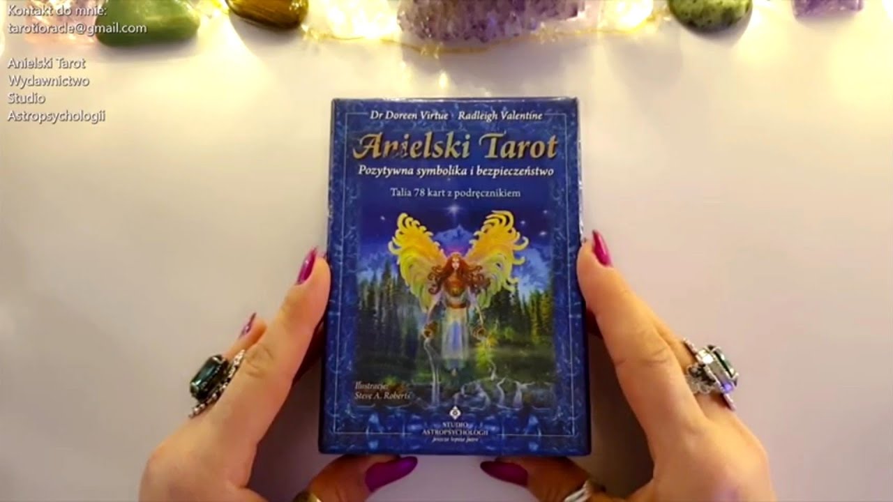 Anielski Tarot. Karty. Książeczka. Recenzja 🔔 PL