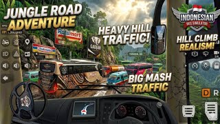 Bus Simulator Indonesia Gameplay & Review | Jungle Road Adventure screenshot 2