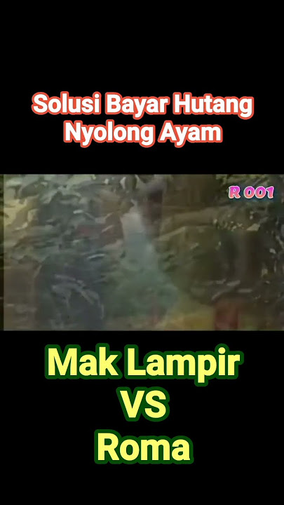Mak Lampir Solusi Bayar Hutang Nyolong Ayam#Shorts