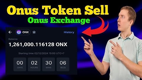 How to sell Onus Token l Onus Token Sell kesy kare l Onus Telegram Airdrop Token sell Process