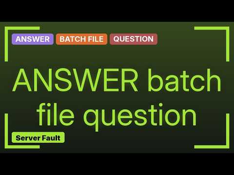 Batch file creation for restarting services remotely (3 Solutions!!)