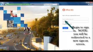 Log on to E-mail and Setting Home Page in IE