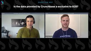 Is the data provided by Crunchbase a exclusive to B2B