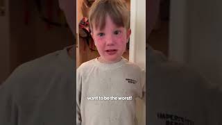 Kid begs Dad to let him root for the Yankees instead of the Mets! #shorts