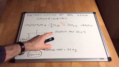 Determination of Enthalpy Change of Combustion by Calorimetry