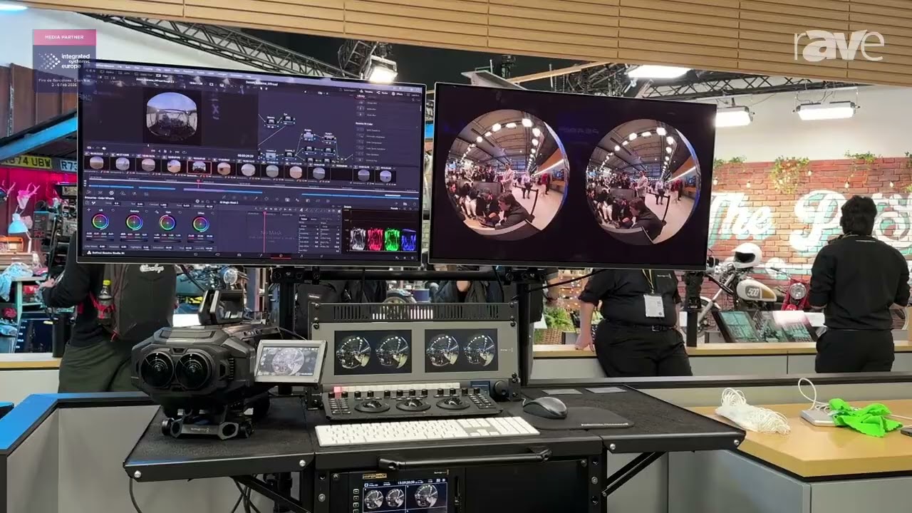 ISE 2026: Blackmagic Design Presents Blackmagic URSA Cine Immersive Camera