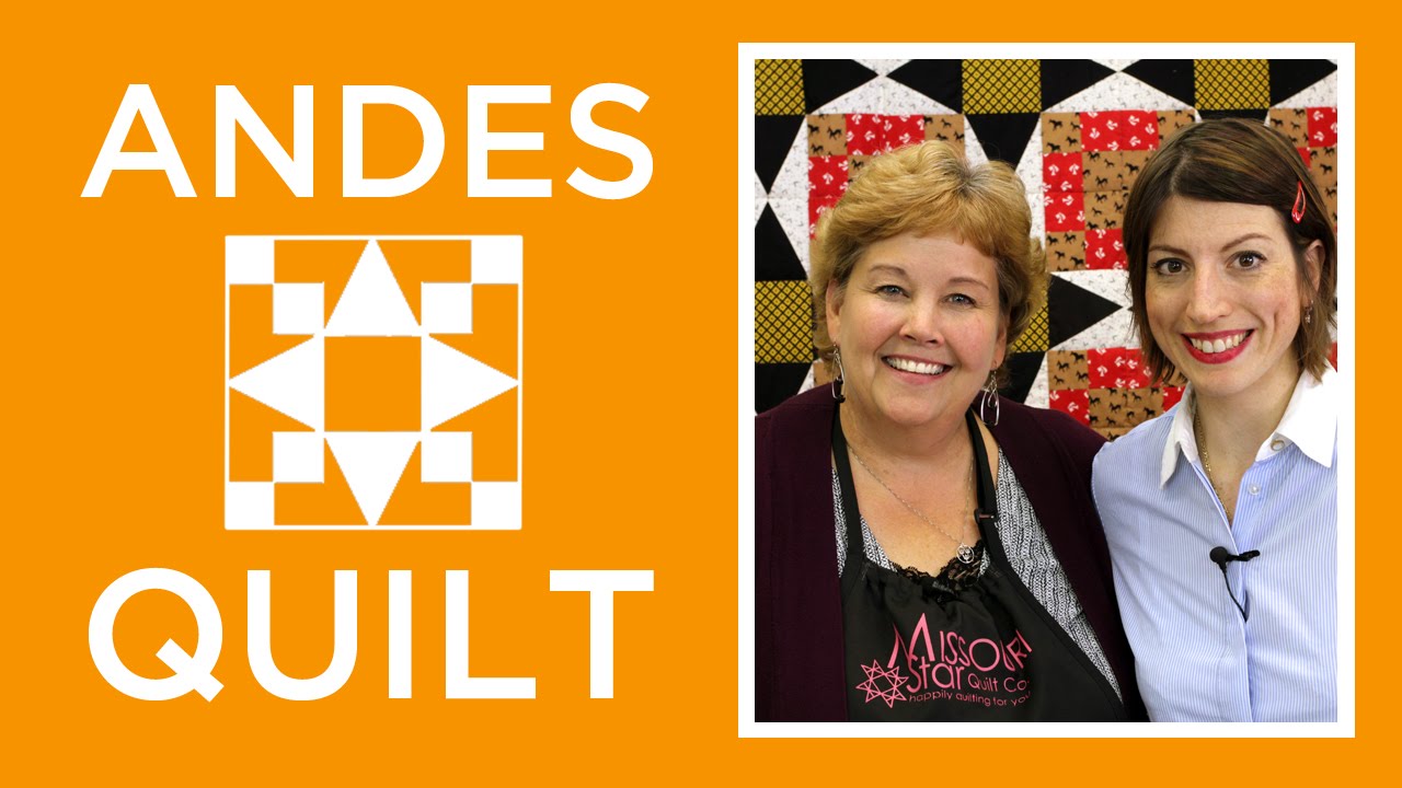 quilting fabric online Make The Andes Quilt with Jenny Doan of Missouri Star and Mary Fons! (Video Tutorial)