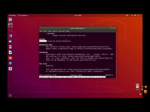 How to use the Terminal on ubuntu 18.04 (bionic beaver) Part 1 hqdefault