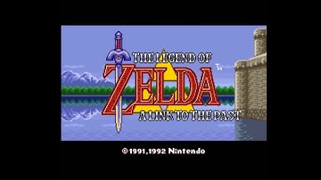 The Legend of Zelda: A Link to the Past intro opening
