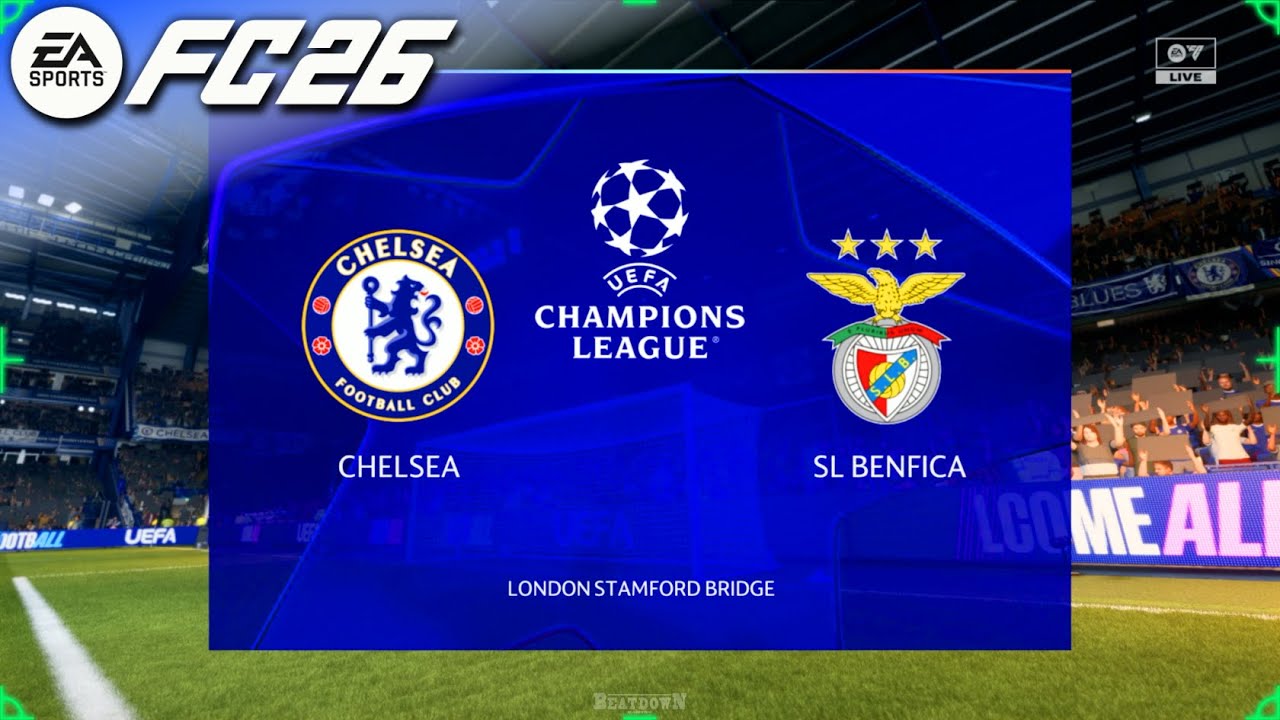 FC 26 - Chelsea vs. SL Benfica | UEFA Champions League