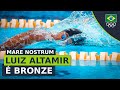 MARE NOSTRUM 2023 - Luiz Altamir conquista o bronze nos 200m livre da etapa Barcelona