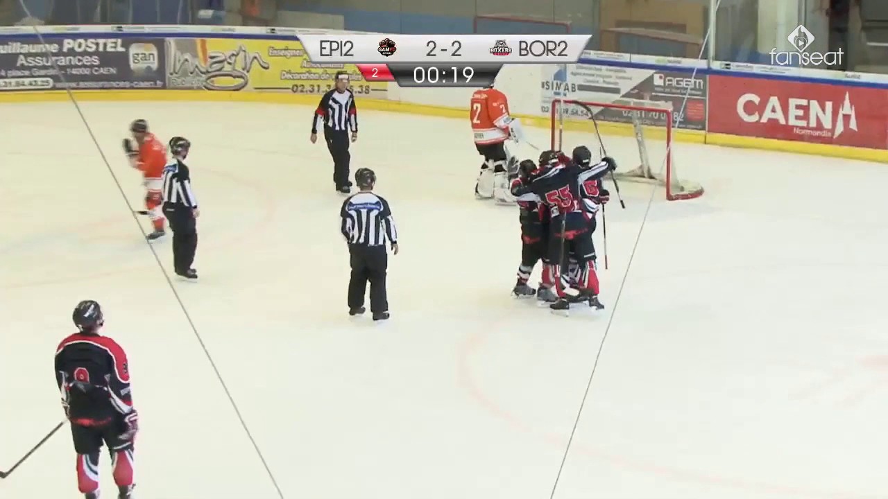 Carré final D3 2017 – Epinal² / Bordeaux²