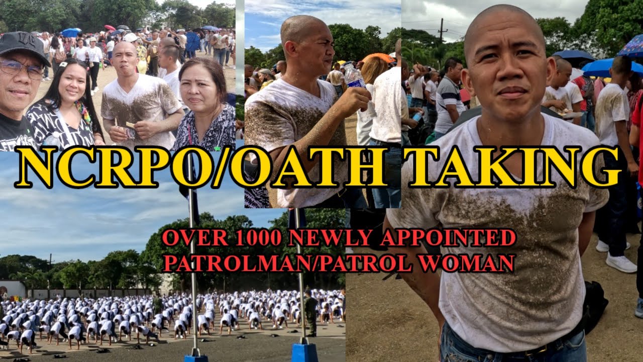 OATH TAKING/NCRPO MAHIGIT 1000 POLICE TRAINEE/ 