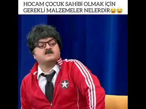 Hocam çocuk sahibi olmak için gerekli malzeme nelerdir🤣🤣