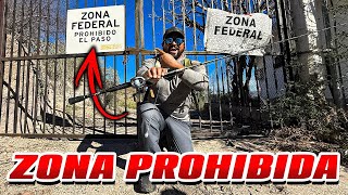 Pescando en zona PROHIBIDA en busca de BAGRES GIGANTES