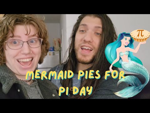 Making Mermaid Pies For Pi Day! - YouTube