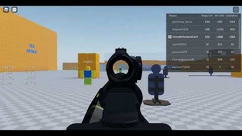 Playing Gun Testing As M4A1 Mod 3 From Girls Frontline