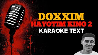 DOXXIM HAYOTIM KINO 2 ( KARAOKE TEXT )