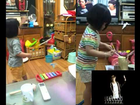 妍妍 學MV (真愛找麻煩片頭曲 任賢齊 指揮家)