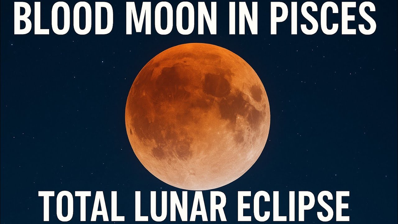 Aries: #346 - FULL BLOOD MOON IN ♓️  & TOTAL LUNAR ECLIPSE ✨️ 