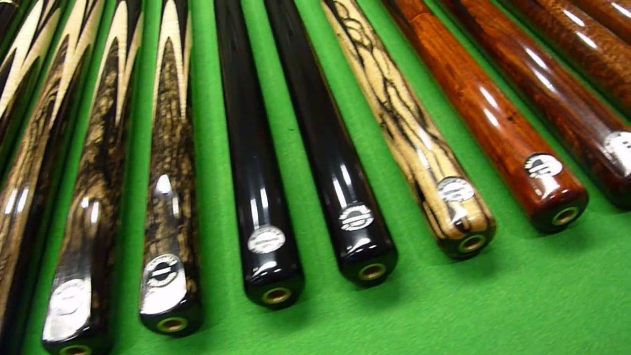 Maximus hand spliced snooker cues YouTube