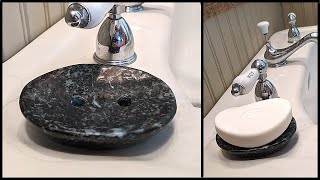 How to Make a Luxury Natural Stone Soap Dish