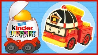 Киндер Сюрпризы. Робокар Поли. Kinder Surprise. 로보카 폴리.