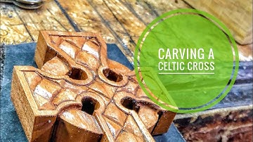 Carving a Celtic Cross