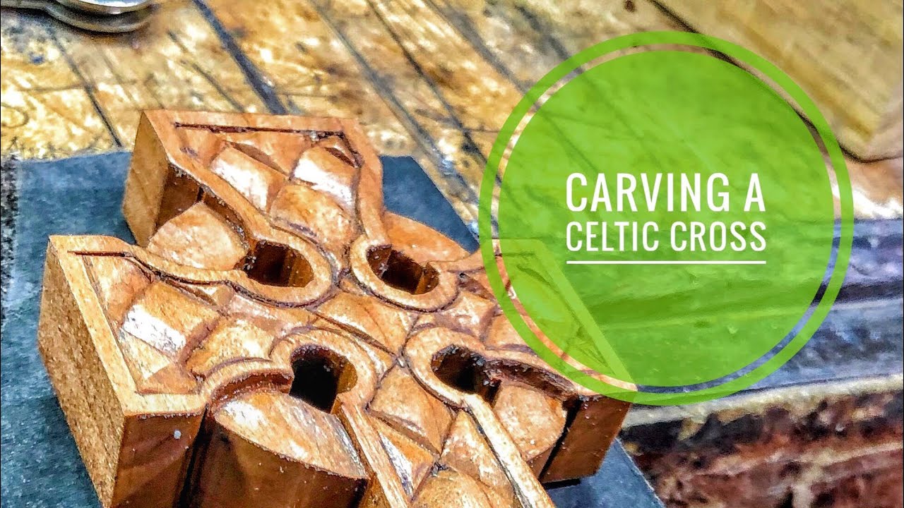 Carving a Celtic Cross YouTube