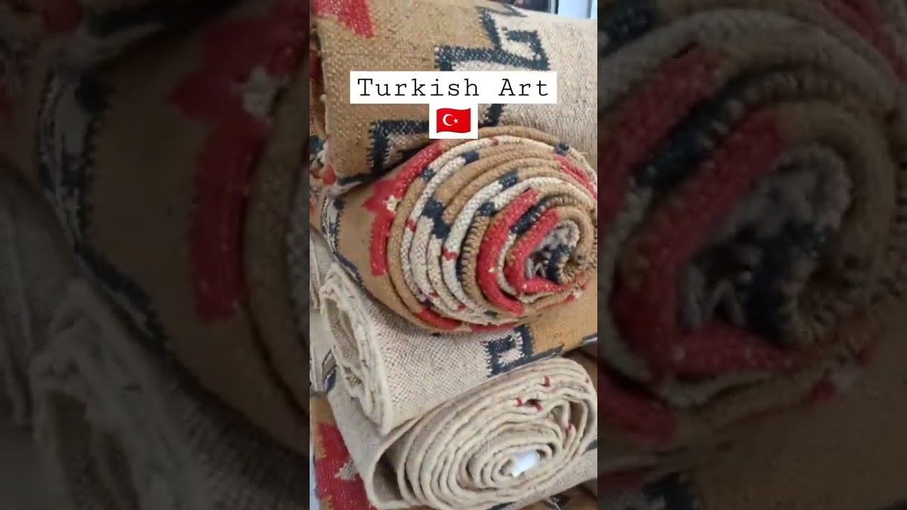 Representing Turkish Kilim  Rug 