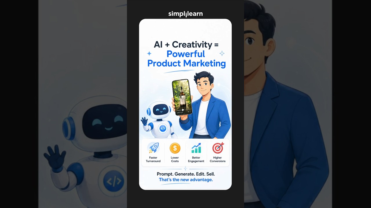 Top AI Models for Product Video Creation | AI Models To Make Product Videos | #Shorts | #Simplilearn