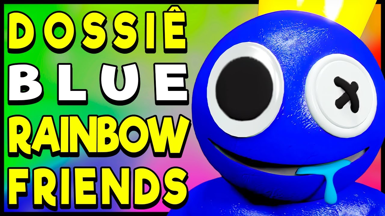 O que são os RAINBOW FRIENDS! História dos Amigos Coloridos do ROBLOX! São  Experimentos? TEORIA! 