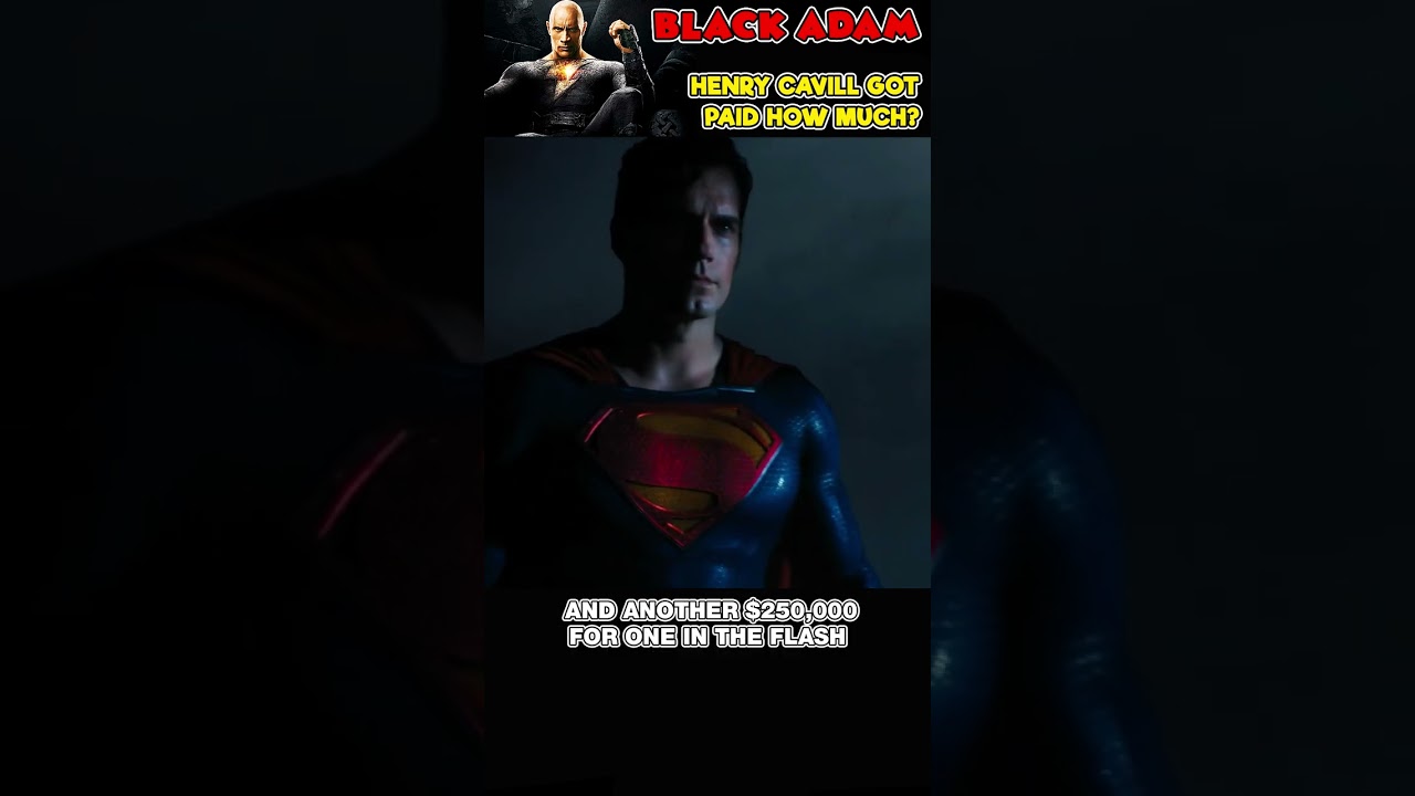 Dwayne Johnson, Black Adam & the Henry Cavill Superman Scene