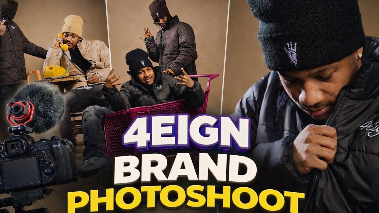 Закулисье фотосессии для бренда 4EIGN 👀📸