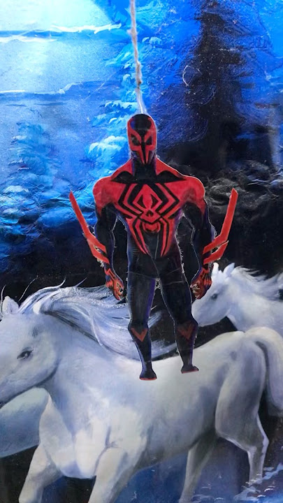 Spider-Man 2099 Alternate Looks | 2 in 1 Hangable Figure #spiderman  #spiderman2099