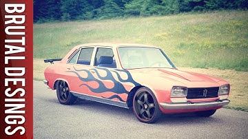 Peugeot 504 GL Virtual Tuning | GIMP
