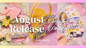 August Release Scrap Diva Designs @ScrapDiva29
