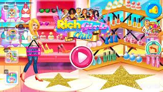 Rich girls club | | girls game play screenshot 1